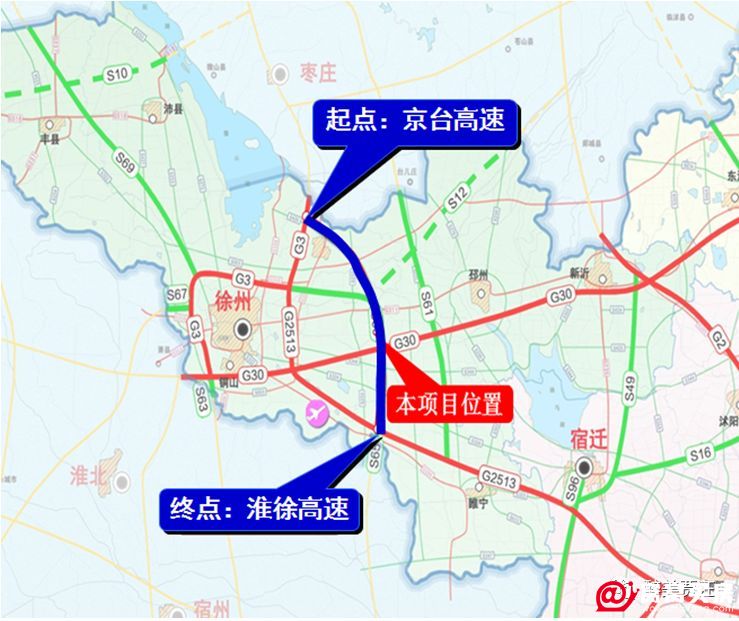 徐州东部绕越高速公路也在积极推进中,据了解,该条路计划在2022年底